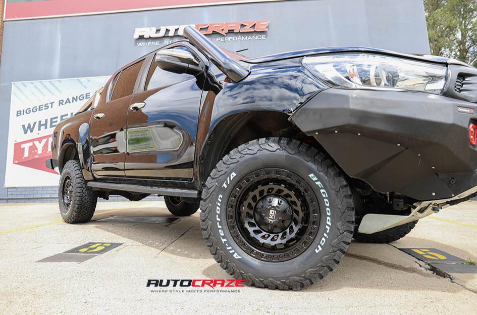 TOYOTA HILUX N80 4WD ZOMBIE SATIN BLACK